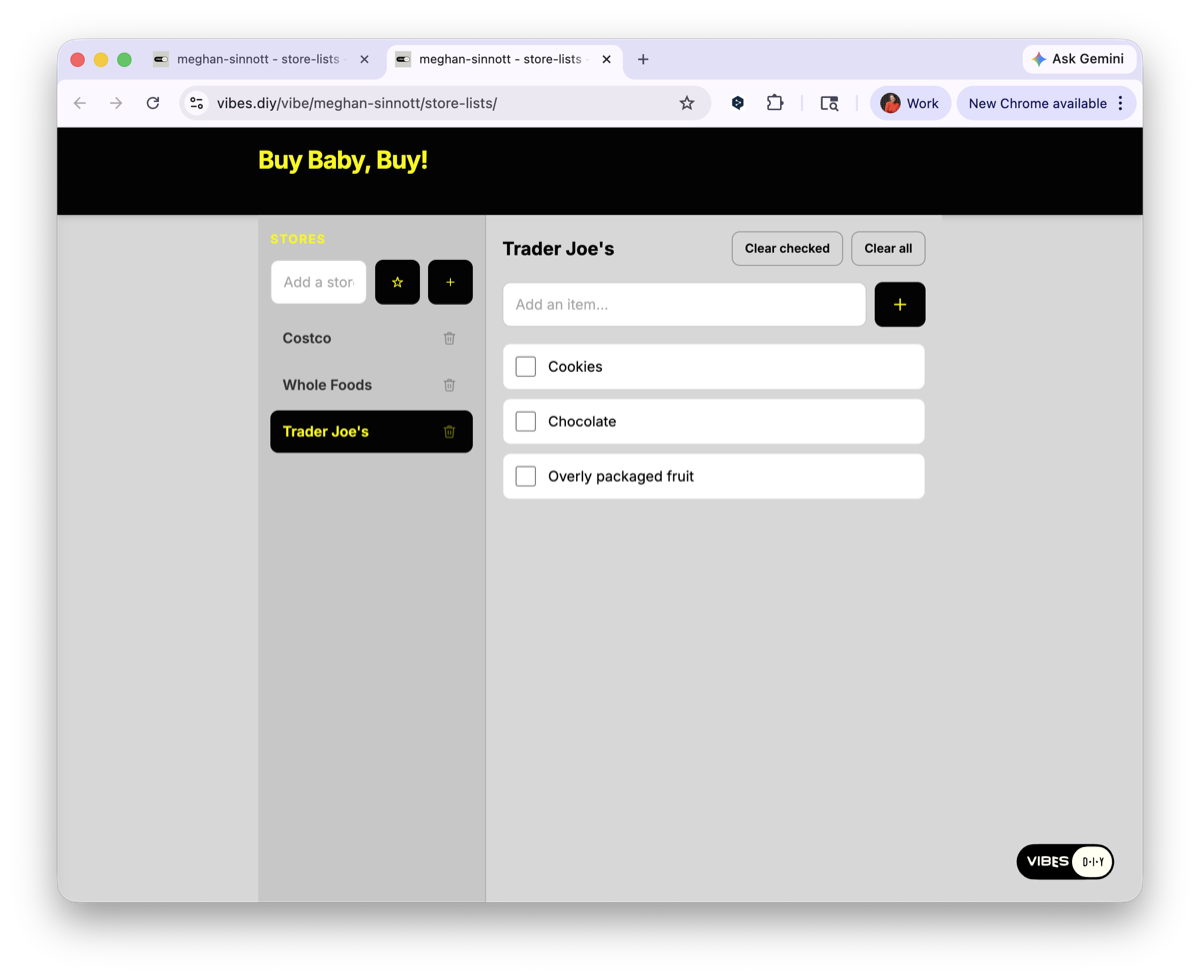 Real-time sync across devices